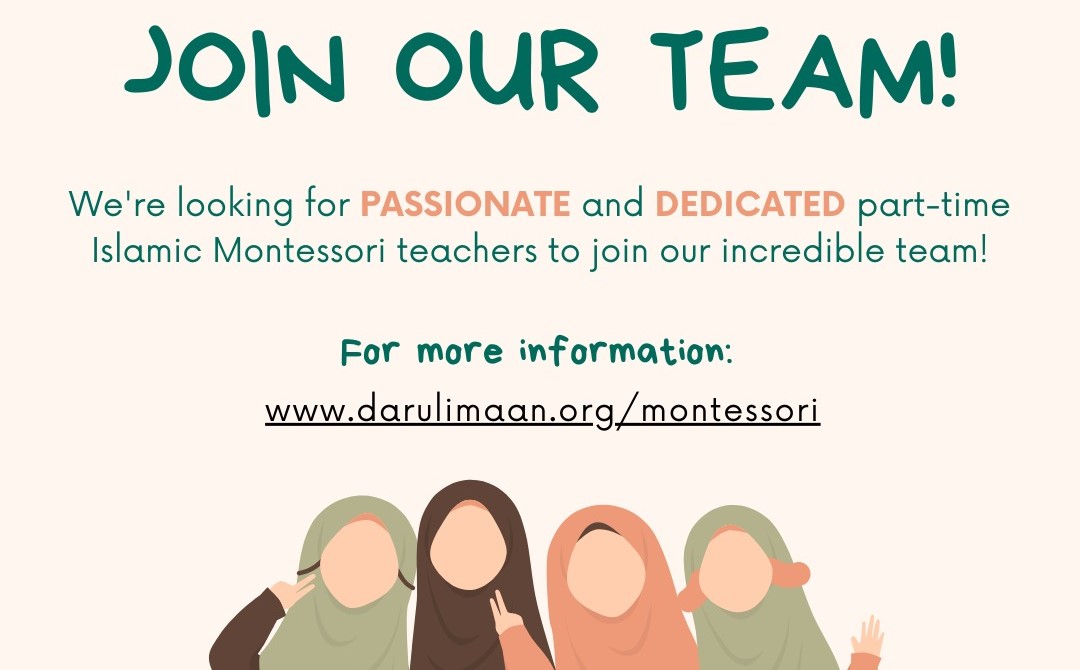 DI Islamic Montessori Teacher Application Carousel